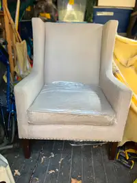 Wingchair, off-white