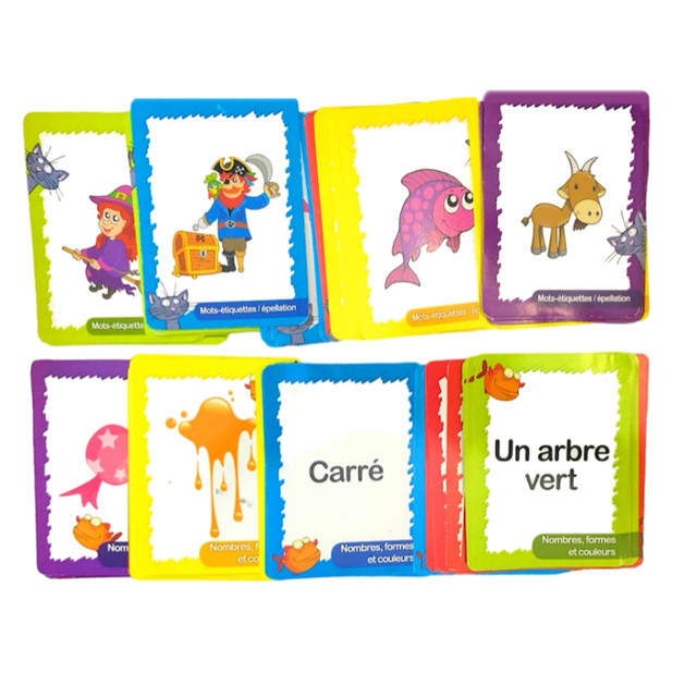 Jeux - 110 cartes à jouer - Babou - Apprendre, épellation dans Jouets et jeux  à Saint-Hyacinthe
