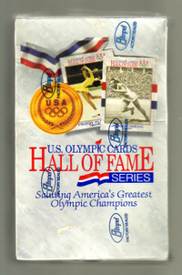 U.S. OLYMPIC CARDS HALL OF FAME SERIES FACTORY SEALED BOX