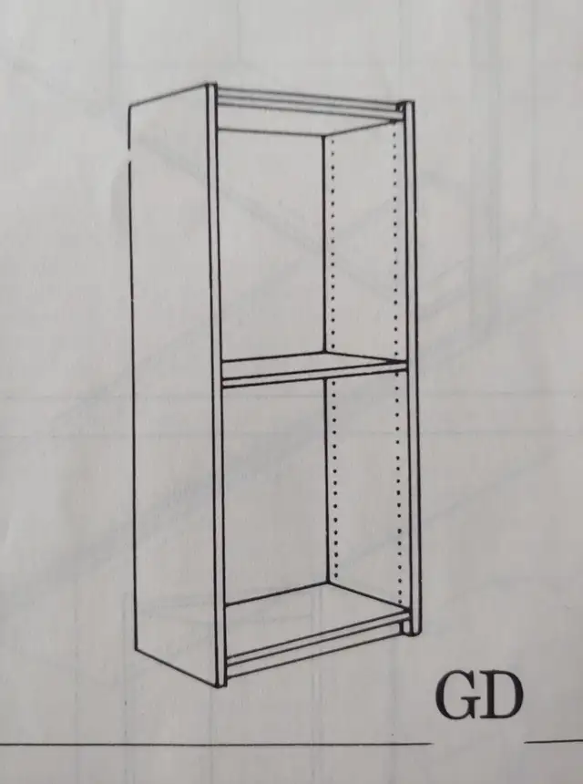 Ikea KAVALJER Wall Unit Display Cabinet Black in Bookcases & Shelving Units in Oshawa / Durham Region - Image 7