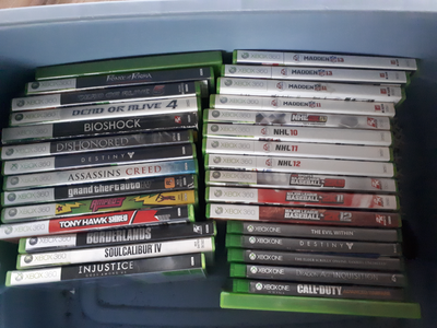 Assorted Xbox 360 and Xbox One Games, View more