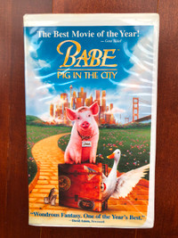 Vintage - Babe: Pig in the City VHS