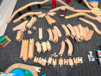 Thomas the train - wood track