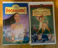 Pocahontas, Bambi VHS Tapes