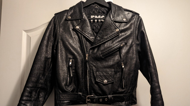 FMC Vintage Leather Jacket in Women's - Tops & Outerwear in City of Toronto