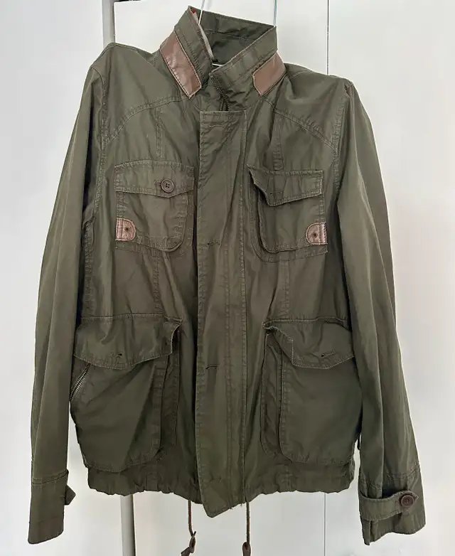 ZARA MEN Leather Jacket  in Men's in City of Montréal - Image 2