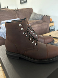 Captain Arizona Adobe Leather Boots, Thursday Boots, Size 6.5