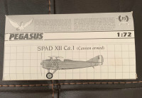 Aviation World PEGASUS 1:72 Scale Model Kit SPAD XII Ca. 1 ( Can