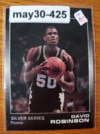 David Robinson San Antonio Spurs 1990 Star Silver Promo 400 Made