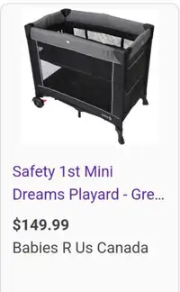 Safety 1st Mini Dreams Playard (BNIB)