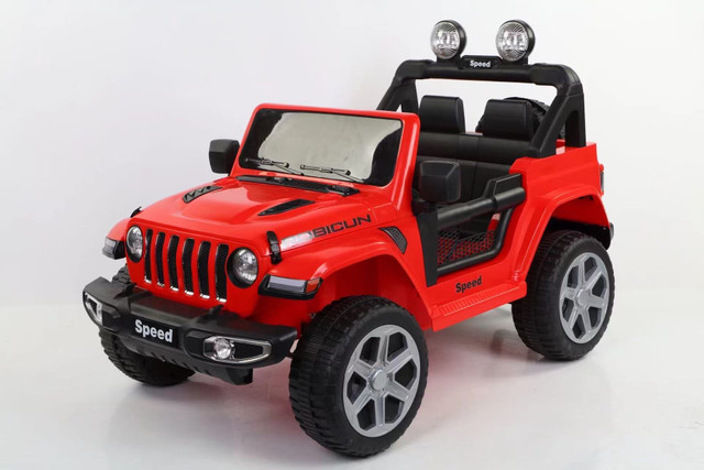 BATTERY-OPERATED KIDS RIDE ON JEEPS 2 SEATER 4X4 2 SEAT OFFROAD in Toys & Games in Mississauga / Peel Region - Image 3