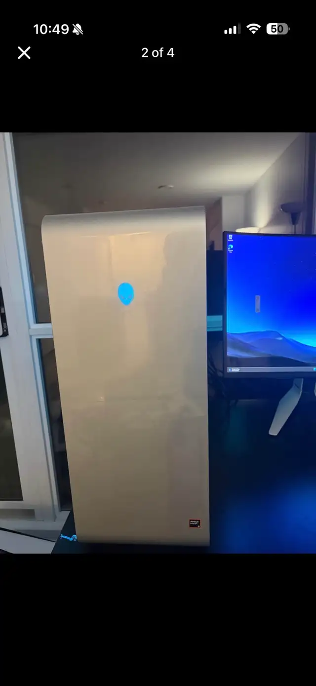 RTX 5090 Alienware Area-51 AAT2265 Gaming PC + AW3225QF Monitor ...