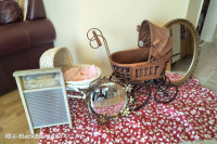 Doll Carriage/Vintage Mirrors/Antique Washboard*See EACH PRICE