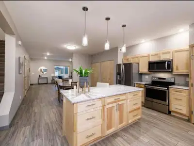 Furnished master bedroom available Jan–March in a 3 bed/2.5 bath condo in Whistle Bend. Room has pri...