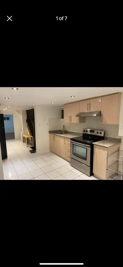 2 bedroom basement apartment for rent