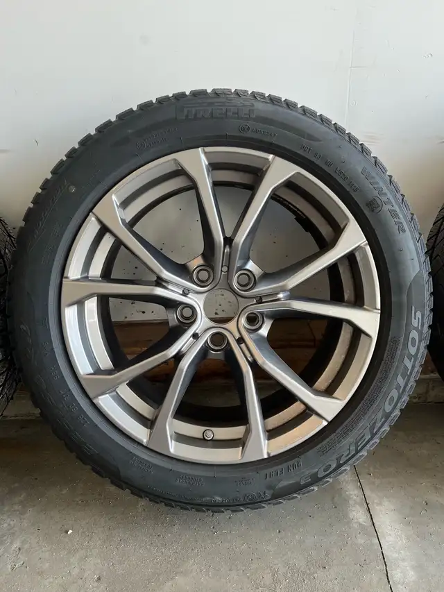 17” BMW OEM Rims and Winter Tires in Tires & Rims in Edmonton - Image 4