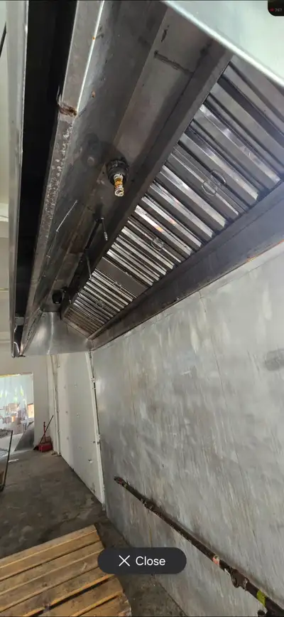 Commercial Restaurant Equipment for Sale I have two commercial kitchen exhaust hoods, stainless-stee...