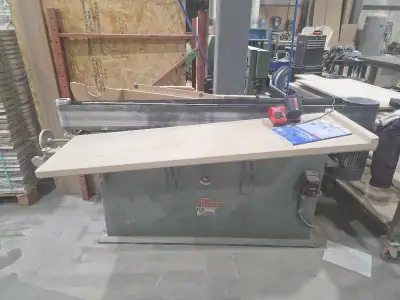 Progress Edge sander with belts No longer use this Price is negotiable, works but unhooked now to cr...