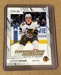 23-24 O-PEE CHEE CONNOR BEDARD ROOKIE #582 MINT OILERS BEAUTY!!!