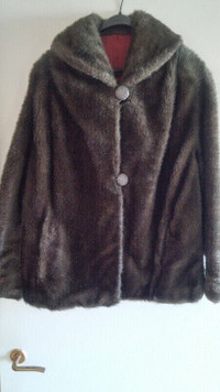 Vintage Faux Fur Jacket