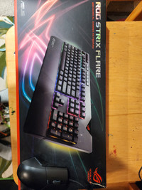 ROG Strix Flare Gaming Keyboard and Pugio Mouse