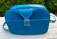 Vintage SAMSONITE blue travel bag - 1950s