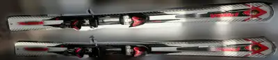 Völkl Slalom Skis with Head boots and Gipron Poles, View more