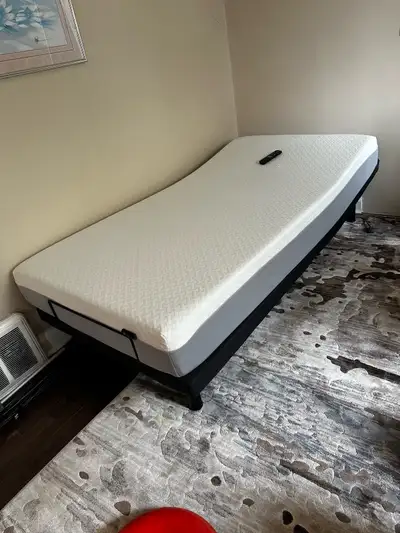 Brand new recliner bed with remote control , View more