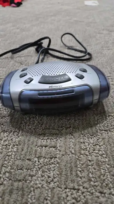Memorex Audio FM AM Radio Alarm Clock, View more