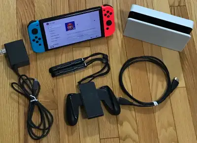 Nintendo Switch OLED System, View more