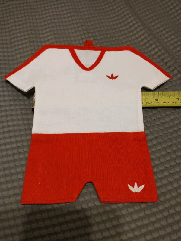 Zbigniew Boniek Poland football team mini-jersey early 1980s in Arts & Collectibles in City of Toronto