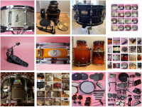Drum Sets Snares Electronics Cymbals Yamaha DTX Roland Vdrums