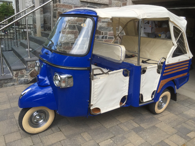 Piaggio Ape Classic Vintage 3 wheels car collection rare vehicle in Other in City of Toronto