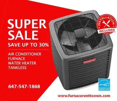 Rent, Buy, Finance - Air Conditioner SALE Lennox, KeepRite, etc., View more