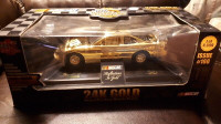 24K Gold plated NASCAR 1:24 die cast replica #36 #3906 of 4999