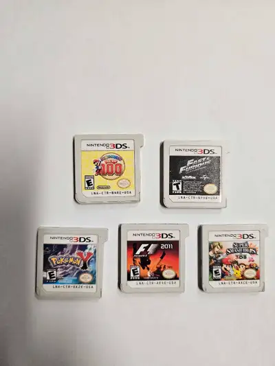 All games in very good condition and work great Games do not come with cases, loose cartridges only....