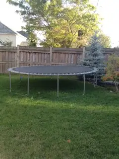 JumpTek 12ft/3.6m Trampoline (Canadian Tire) - $45 OBO Trampoline Frame consists of: Top Rail Tubes,...
