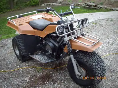 Call or text Luca with pictures and details 416-526-4266 Looking for all three wheelers send picture...