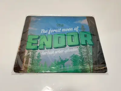 Star Wars Endor Computer Mouse Pad New, View more
