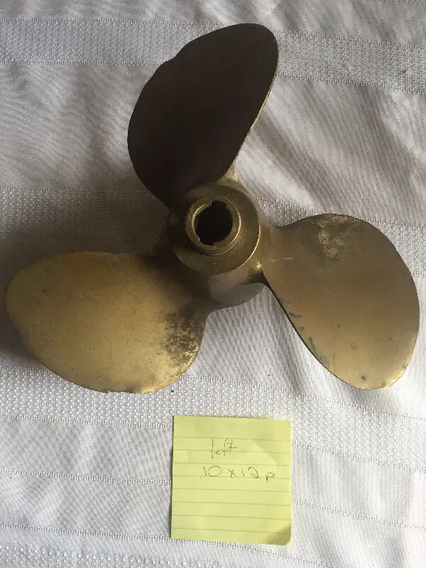 Propellers - $75 each - 10" x 12 Pitch (2 available) in Boat Parts, Trailers & Accessories in Calgary - Image 3