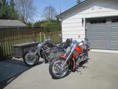 Selling the wifes 05 vrod doesn't ride any more never abused or dropped.needs nothing all fluids don...