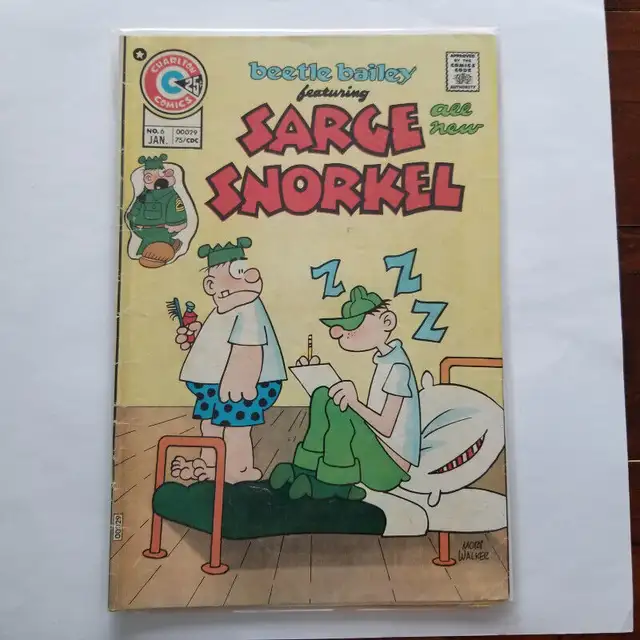 Beetle Bailey  Sarge Snorkle Charleton Comics issue 6 - Jan 1975