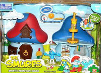 Smurfs Houses & MCDONALDS 2011  Papa SMURF IN PACKAGES