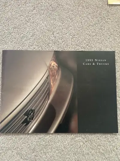 1995 Nissan cars and trucks brochure $9