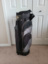TNT Golf Carry Bag, Rain Cover, 10 Divider, AD B15