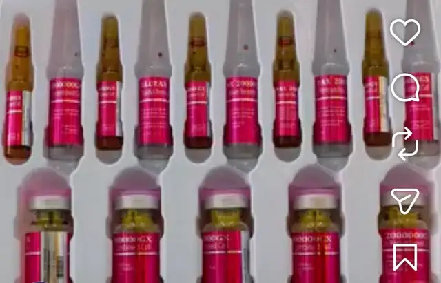 Glutathione Set For Sale for IV Drip ( 10 Sessions)