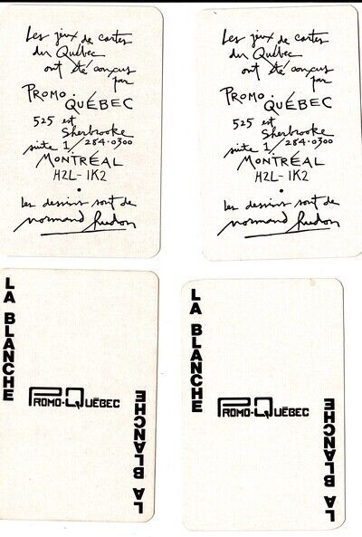 Jeux cartes Normand Hudon dans Art et objets de collection  à Ville de Montréal - Image 2