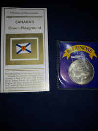 Bluenose and Nova Scotia badges