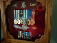 Custom Made Medal Display Cases