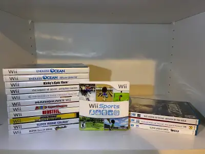 Nintendo Wii & Wii-U Games , View more